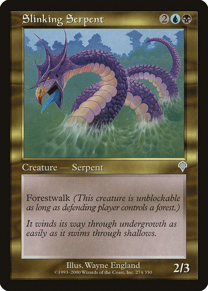 Slinking Serpent [Invasion] | Anubis Games and Hobby