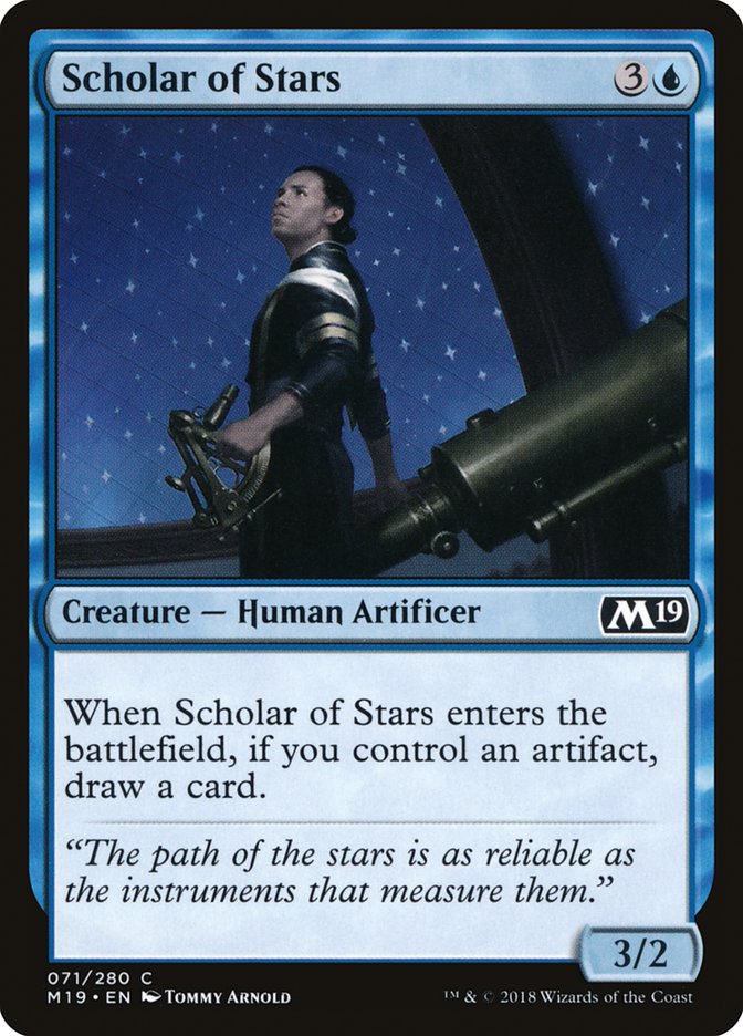 Scholar of Stars [Core Set 2019] | Anubis Games and Hobby