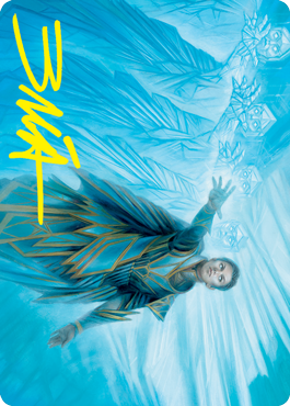 Echoing Equation Art Card (Gold-Stamped Signature) [Strixhaven: School of Mages Art Series] | Anubis Games and Hobby