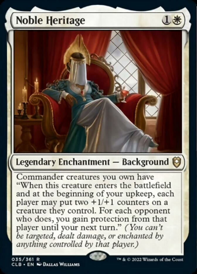 Noble Heritage [Commander Legends: Battle for Baldur's Gate] | Anubis Games and Hobby