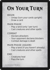 Rules Card [War of the Spark Tokens] | Anubis Games and Hobby