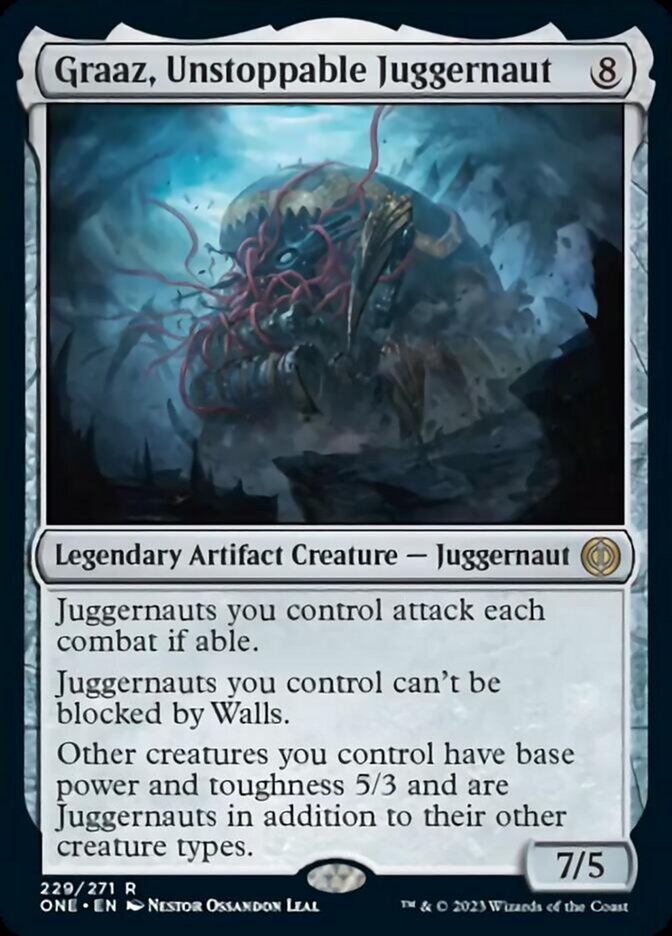 Graaz, Unstoppable Juggernaut [Phyrexia: All Will Be One] | Anubis Games and Hobby