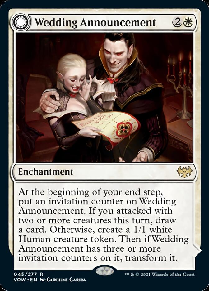 Wedding Announcement // Wedding Festivity [Innistrad: Crimson Vow] | Anubis Games and Hobby