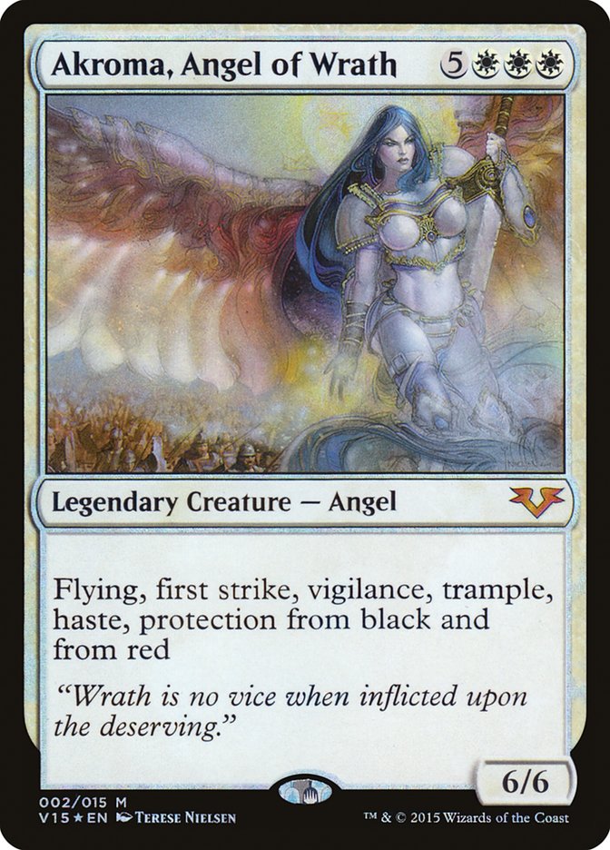 Akroma, Angel of Wrath [From the Vault: Angels] | Anubis Games and Hobby