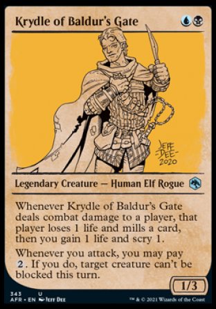 Krydle of Baldur's Gate (Showcase) [Dungeons & Dragons: Adventures in the Forgotten Realms] | Anubis Games and Hobby