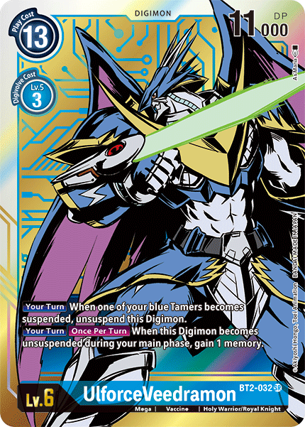 UlforceVeedramon [BT2-032] (Alternate Art) [Release Special Booster Ver.1.5] | Anubis Games and Hobby