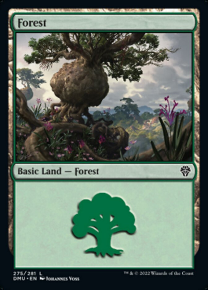 Forest (275) [Dominaria United] | Anubis Games and Hobby