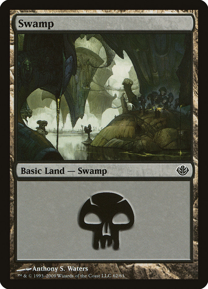 Swamp (62) [Duel Decks: Garruk vs. Liliana] | Anubis Games and Hobby