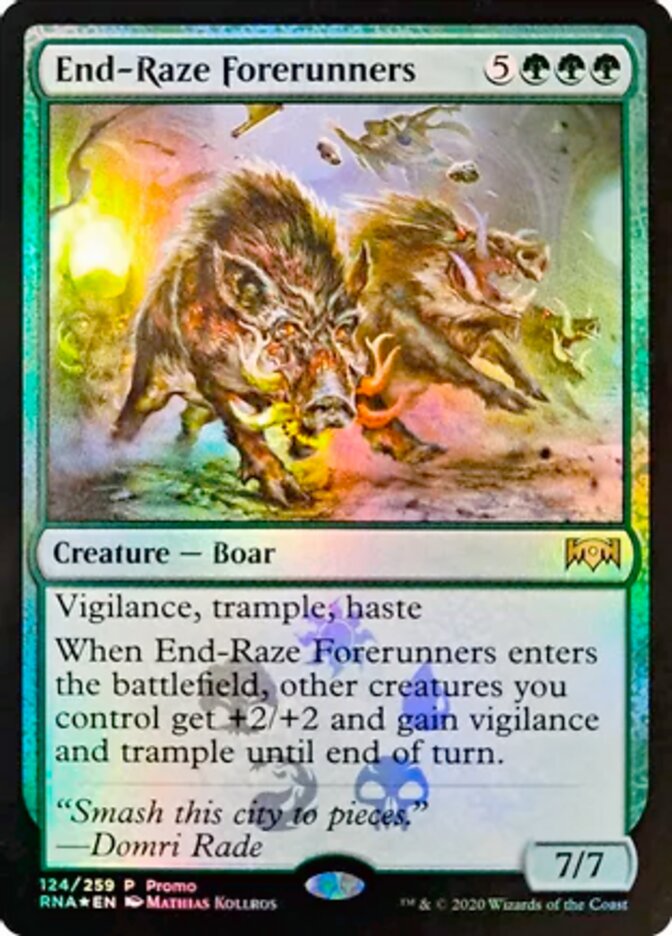 End-Raze Forerunners [Ravnica Allegiance Promos] | Anubis Games and Hobby