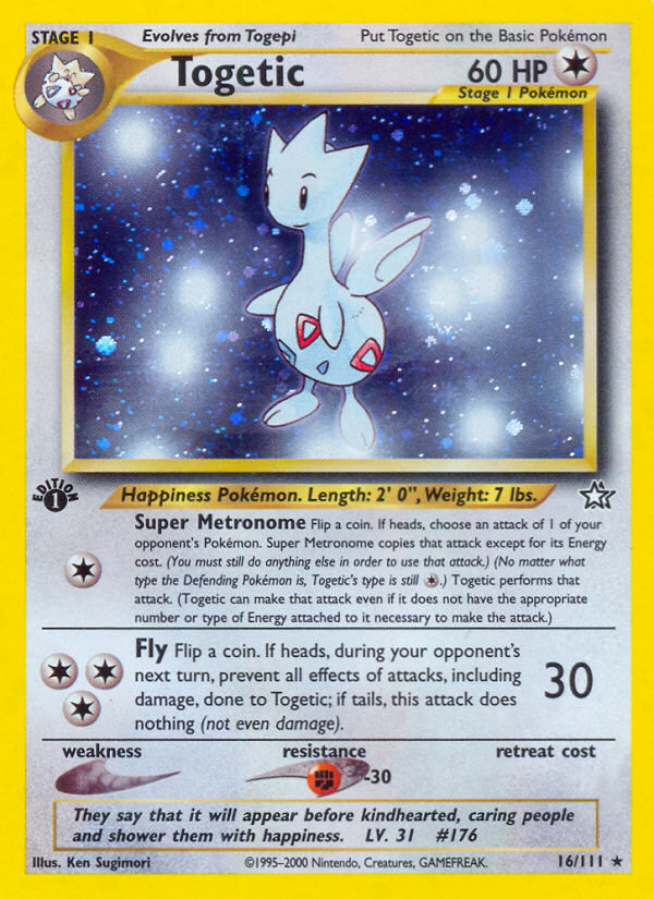 Togetic (16/111) [Neo Genesis 1st Edition] | Anubis Games and Hobby