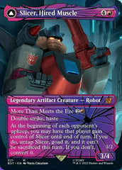 Slicer, Hired Muscle // Slicer, High-Speed Antagonist (Shattered Glass) [Transformers] | Anubis Games and Hobby