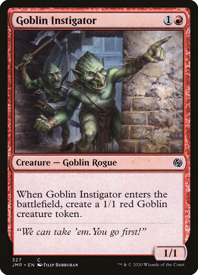 Goblin Instigator [Jumpstart] | Anubis Games and Hobby