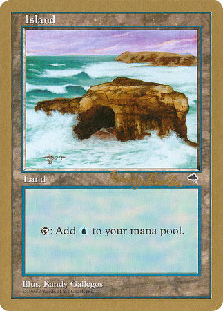 Island (Crashing Waves) - 1998 Randy Buehler (TMP) [World Championship Decks 1998] | Anubis Games and Hobby