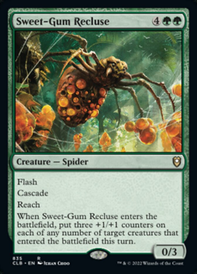 Sweet-Gum Recluse [Commander Legends: Battle for Baldur's Gate] | Anubis Games and Hobby