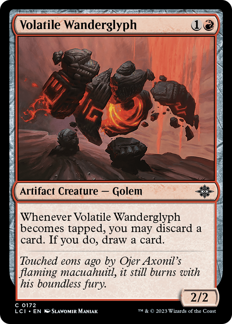 Volatile Wanderglyph [The Lost Caverns of Ixalan] | Anubis Games and Hobby