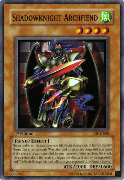 Shadowknight Archfiend [DCR-068] Common | Anubis Games and Hobby