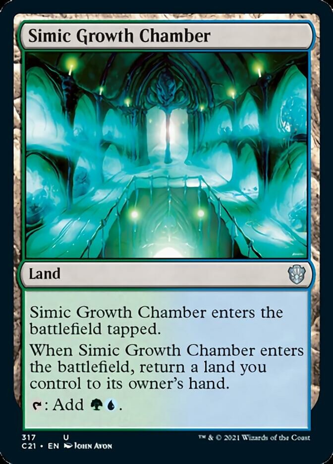 Simic Growth Chamber [Commander 2021] | Anubis Games and Hobby