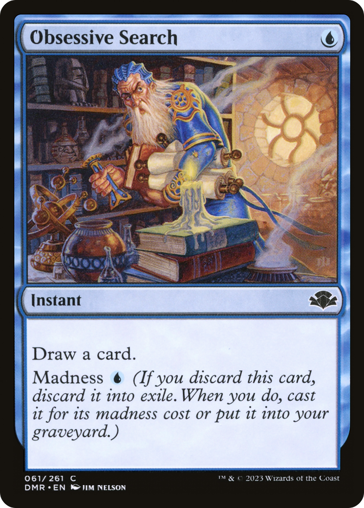 Obsessive Search [Dominaria Remastered] | Anubis Games and Hobby