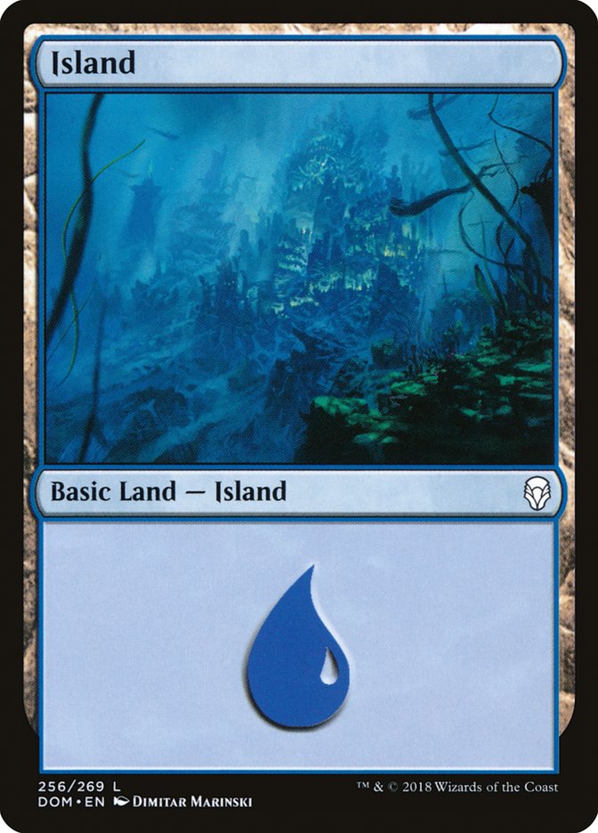 Island (256) [Dominaria] | Anubis Games and Hobby