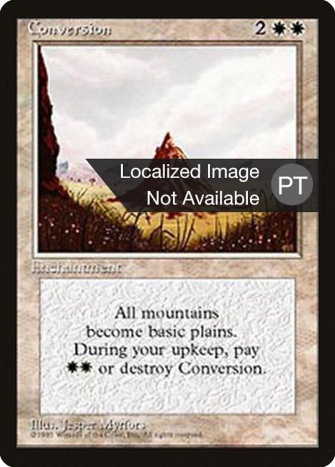 Conversion [Fourth Edition (Foreign Black Border)] | Anubis Games and Hobby