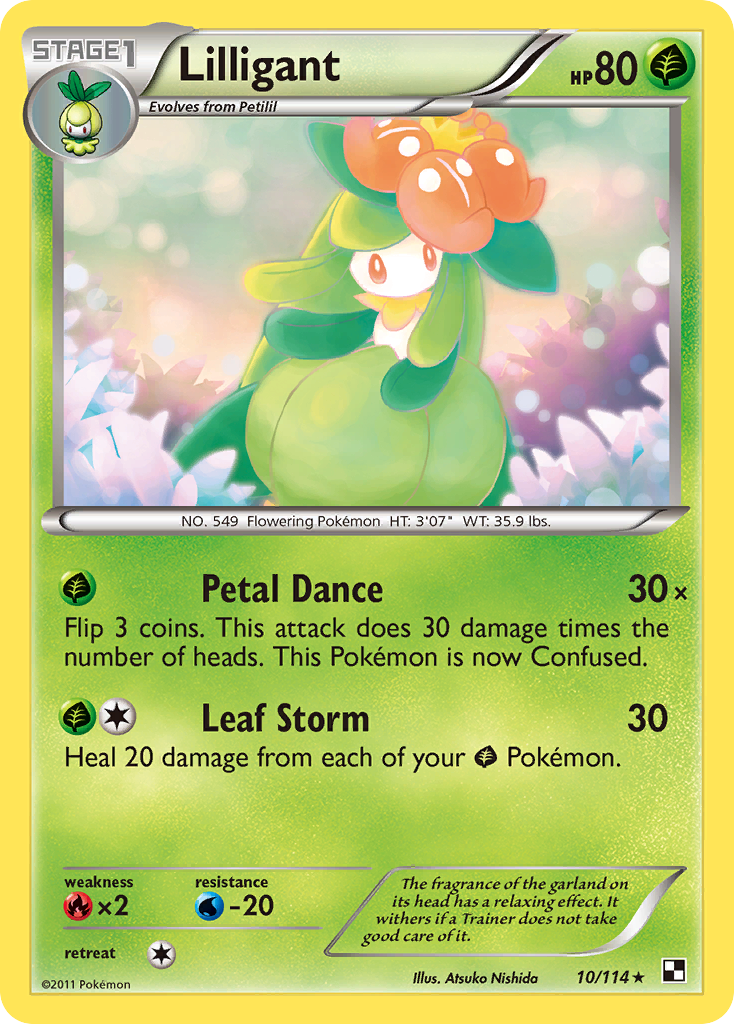 Lilligant (10/114) [Black & White: Base Set] | Anubis Games and Hobby