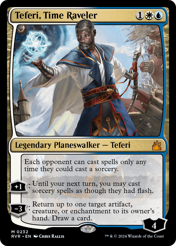 Teferi, Time Raveler [Ravnica Remastered] | Anubis Games and Hobby