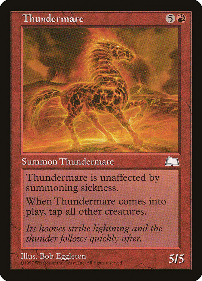 Thundermare [Weatherlight] | Anubis Games and Hobby