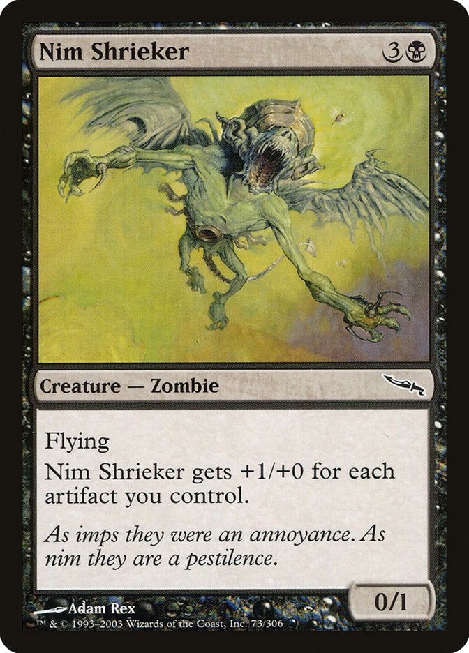 Nim Shrieker [Mirrodin] | Anubis Games and Hobby