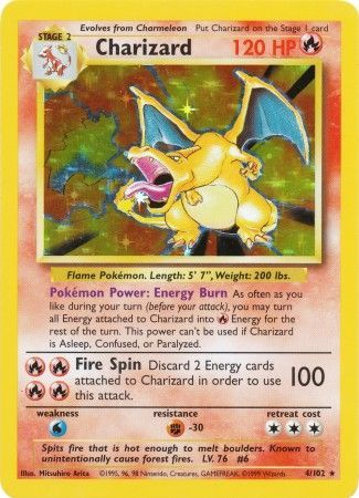 Charizard (4/102) [Base Set Unlimited] | Anubis Games and Hobby
