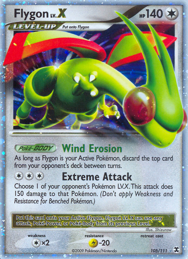 Flygon LV.X (105/111) [Platinum: Rising Rivals] | Anubis Games and Hobby