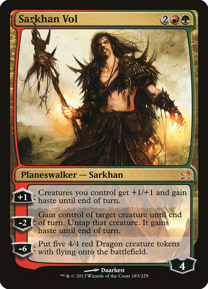 Sarkhan Vol [Modern Masters] | Anubis Games and Hobby