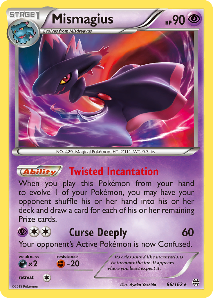 Mismagius (66/162) [XY: BREAKthrough] | Anubis Games and Hobby