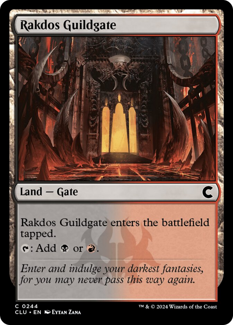 Rakdos Guildgate [Ravnica: Clue Edition] | Anubis Games and Hobby