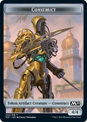 Construct // Soldier Double-Sided Token [Core Set 2021 Tokens] | Anubis Games and Hobby