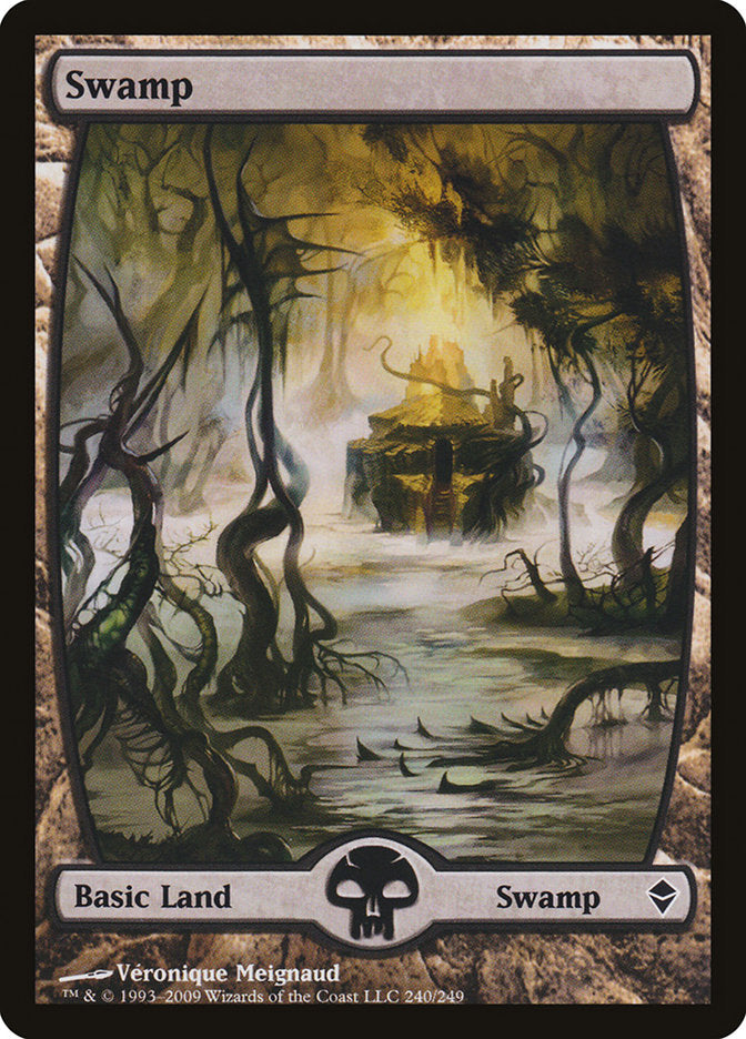 Swamp (240) [Zendikar] | Anubis Games and Hobby