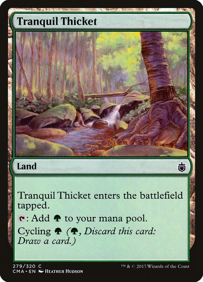 Tranquil Thicket [Commander Anthology] | Anubis Games and Hobby