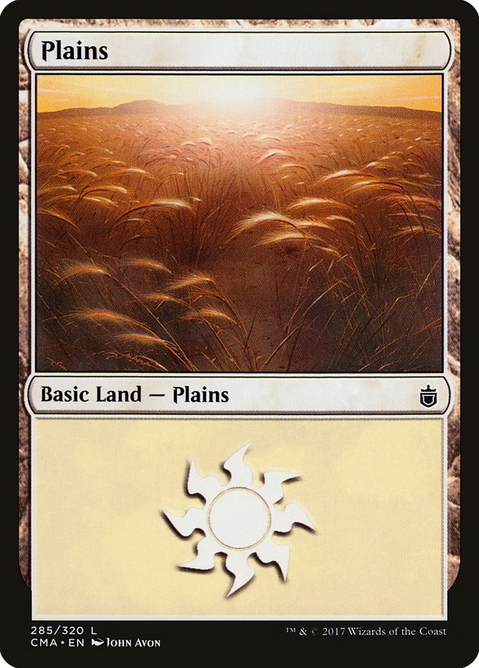 Plains (285) [Commander Anthology] | Anubis Games and Hobby