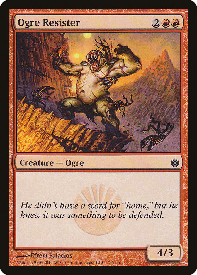 Ogre Resister [Mirrodin Besieged] | Anubis Games and Hobby