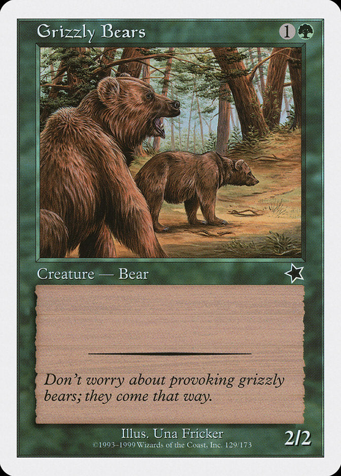 Grizzly Bears [Starter 1999] | Anubis Games and Hobby