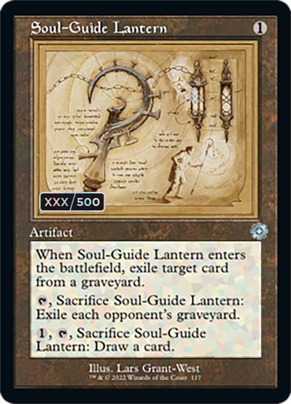 Soul-Guide Lantern (Retro Schematic) (Serialized) [The Brothers' War Retro Artifacts] | Anubis Games and Hobby