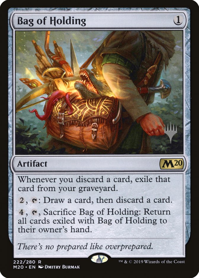 Bag of Holding (Promo Pack) [Core Set 2020 Promos] | Anubis Games and Hobby