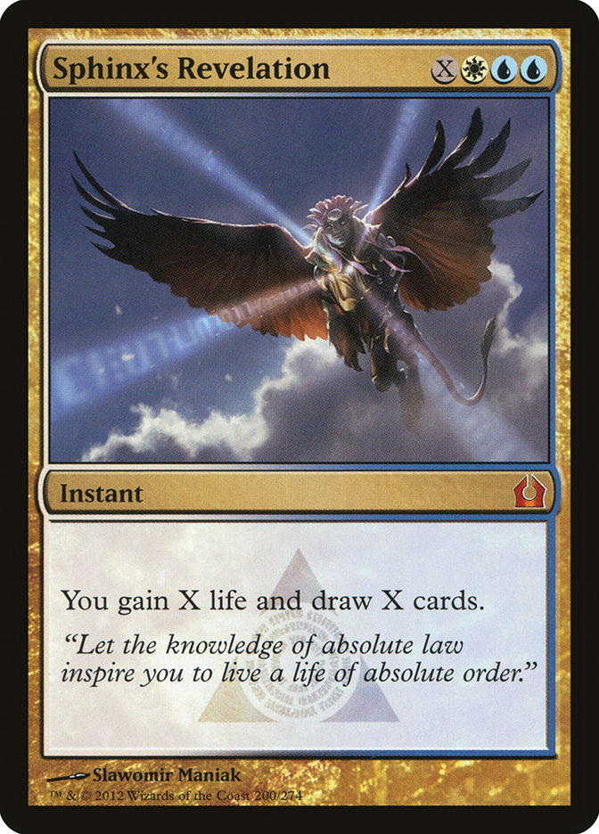 Sphinx's Revelation [Return to Ravnica] | Anubis Games and Hobby