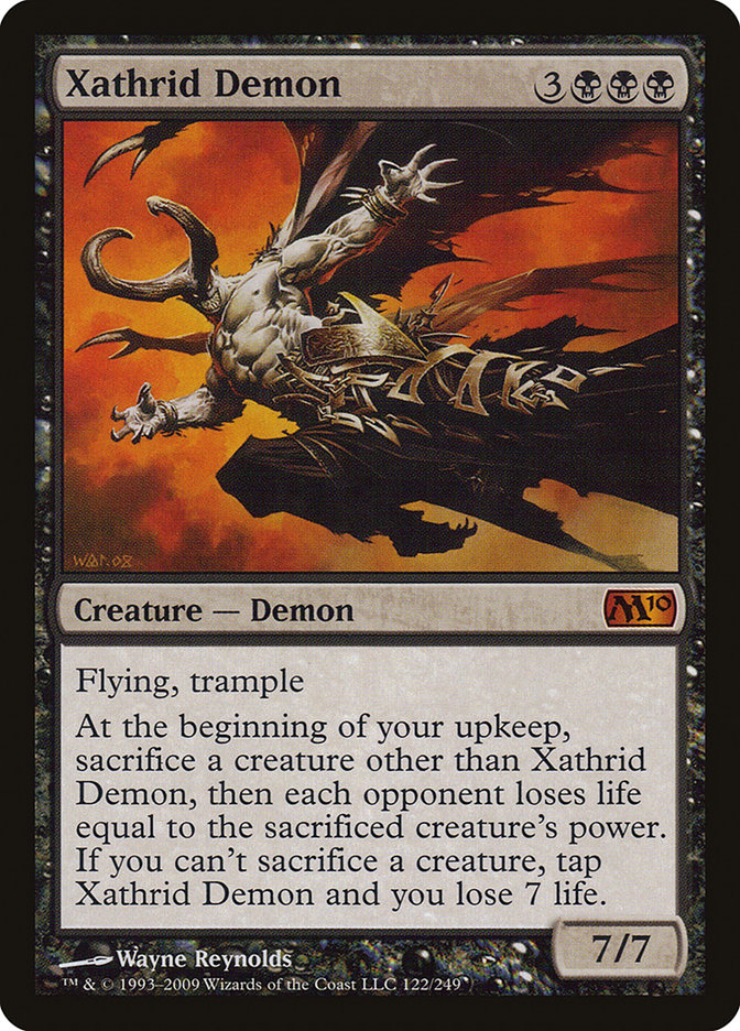Xathrid Demon [Magic 2010] | Anubis Games and Hobby