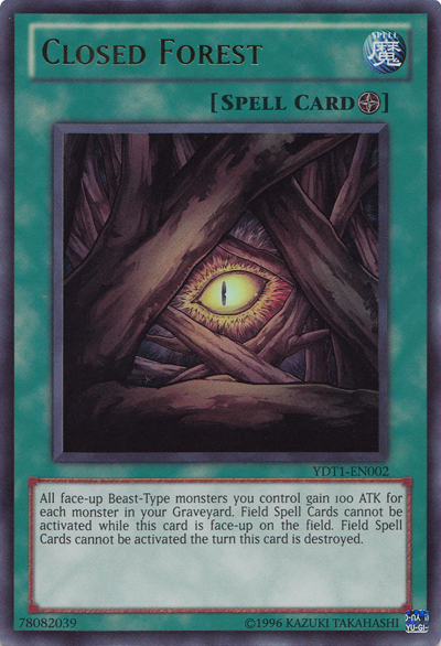 Closed Forest (5D's Duel Transer) [YDT1-EN002] Ultra Rare | Anubis Games and Hobby