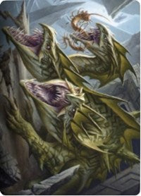 Grakmaw, Skyclave Ravager Art Card [Zendikar Rising Art Series] | Anubis Games and Hobby