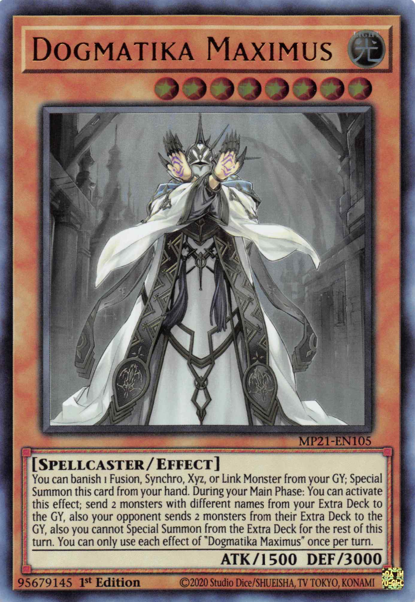 Dogmatika Maximus [MP21-EN105] Ultra Rare | Anubis Games and Hobby