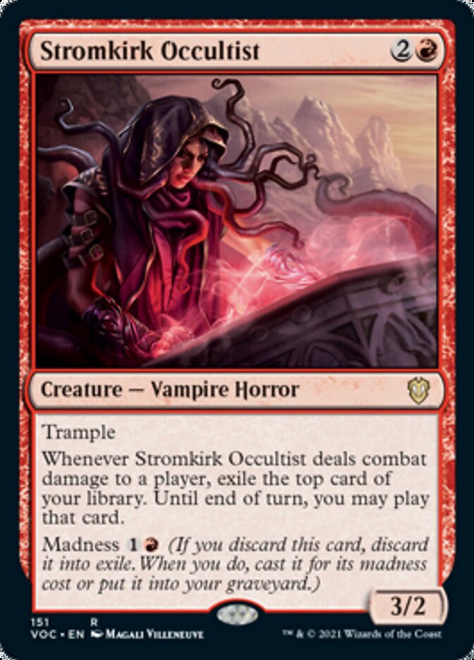 Stromkirk Occultist [Innistrad: Crimson Vow Commander] | Anubis Games and Hobby