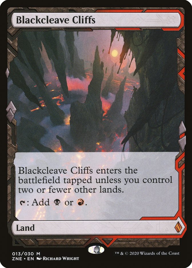 Blackcleave Cliffs (Expeditions) [Zendikar Rising Expeditions] | Anubis Games and Hobby