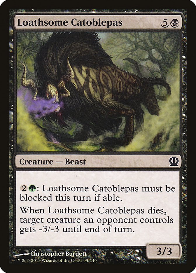 Loathsome Catoblepas [Theros] | Anubis Games and Hobby