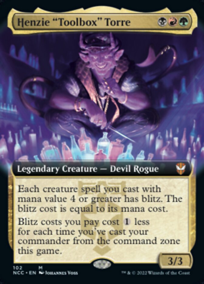 Henzie "Toolbox" Torre (Extended Art) [Streets of New Capenna Commander] | Anubis Games and Hobby